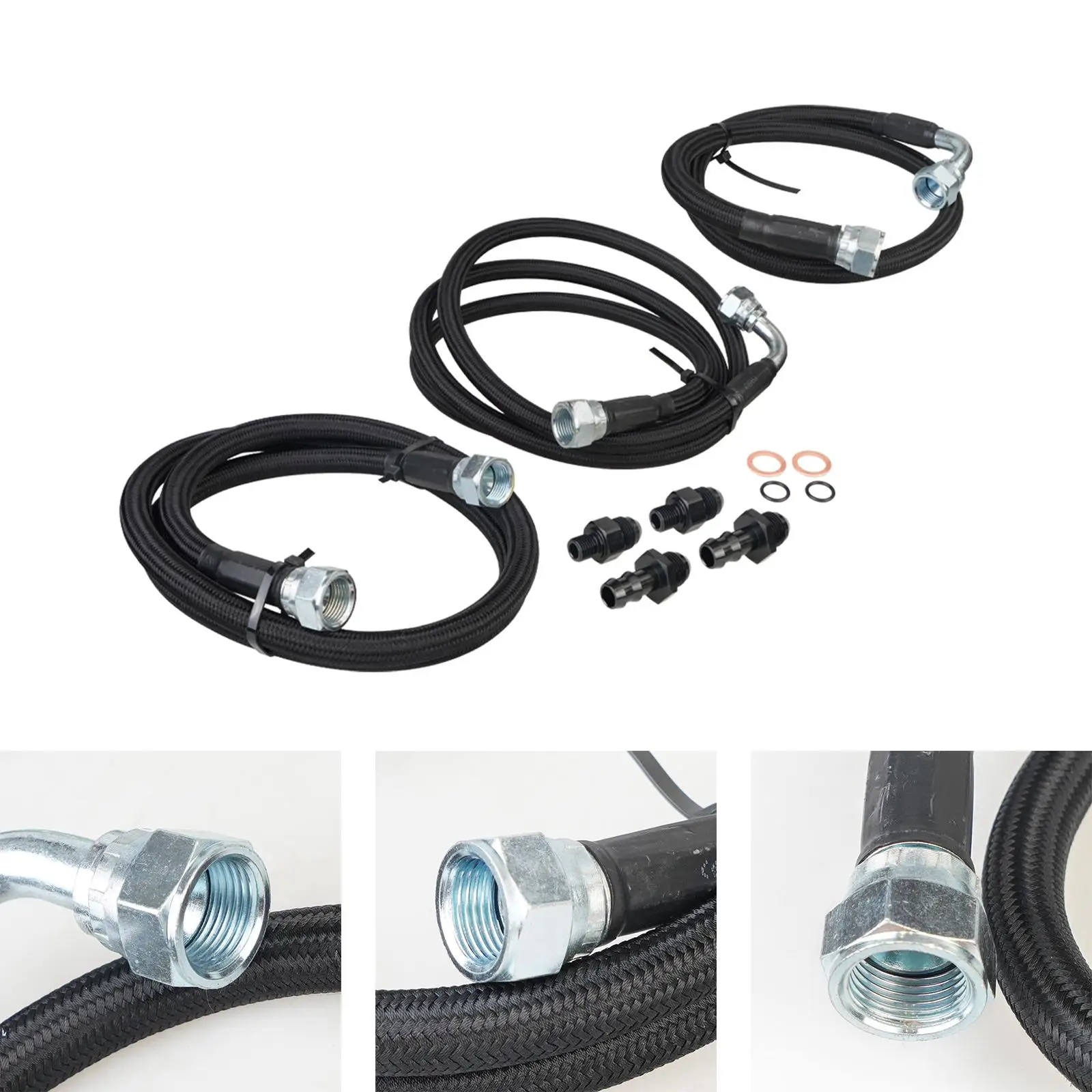 

Cooler Hoses Metal Auto Parts Cooler Hose Fittings for Dodge RAM 2500 3500 5.9L 48RE 2003 to 2007