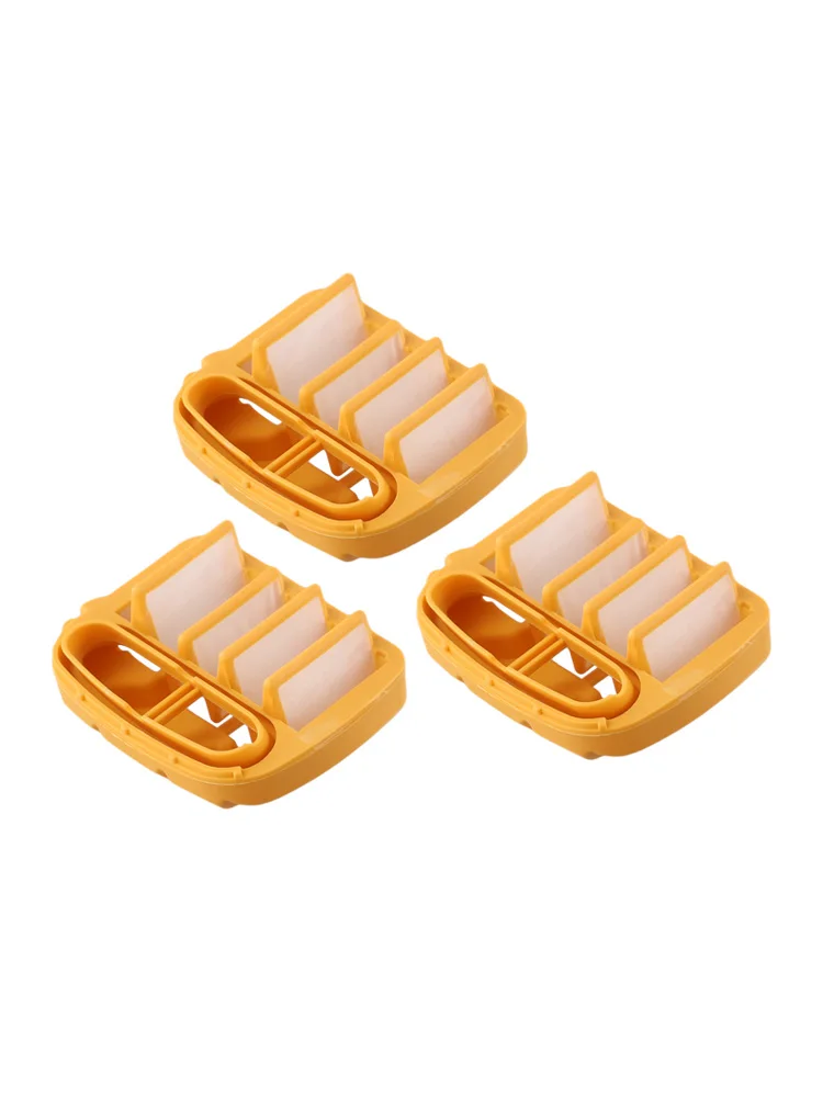 Three Piece Set of Replacement Air Filters Specifically Made to Optimize Performance in Your Reliable Chain Saw Equipment