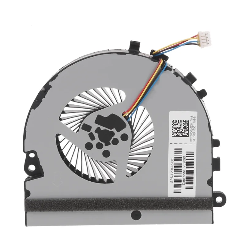 Ventilador de refrigeración de CPU para portátil HP, 15-DB, DC28000JLF0, FS470805CLOT, L20474-001