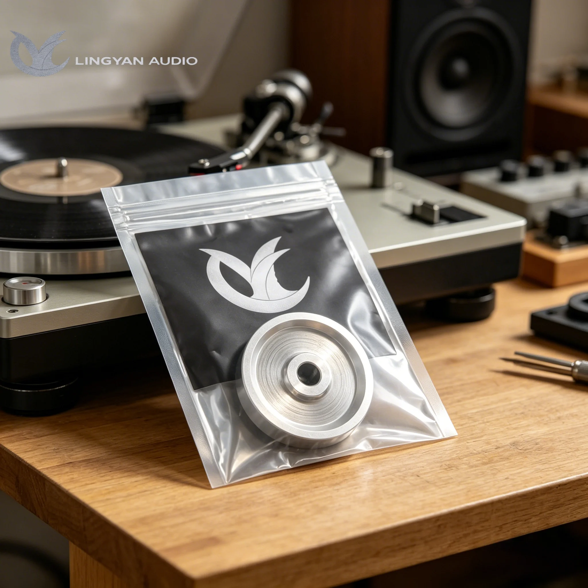 Adaptador de aluminio de 45 RPM, adaptador central duradero para reproducción de discos LP Thorens TD150 TD160 TD125