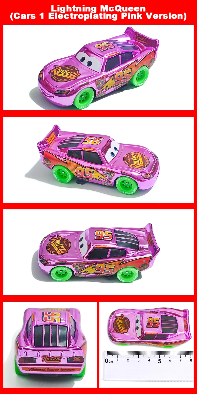 Pixar Cars Inertial Assistance Alloy Offroad-Fahrzeug Lightning McQueen Storm Cruz Mater Jackson Ramirez Kinderspielzeug Geschenke – Detail 21