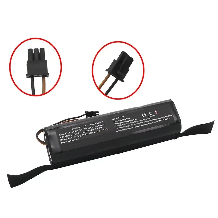 14.4V 6500mAh Replacement Battery For Eufy RoboVac X8 Series Hybrid Robot Vacuum Cleaner Accessories Parts