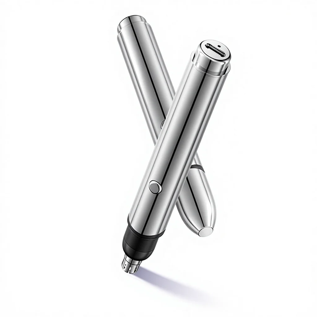 

Electric Nose Hair Cutter for Men & Women Stainless Steel Rotary Trimmer with Built-in Battery Made in China