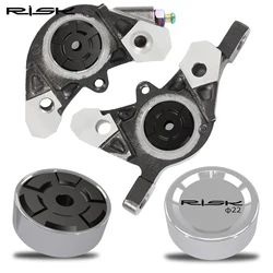 RISK 2pcs Titanium Alloy Bicycle Hydraulic Brake Caliper Pistons MTB Road Bike Disc Brake Piston for SHIMANO XT/XTR/SLX R7070