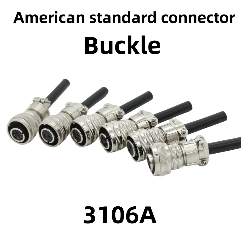 18SL American standard connector MS5015 AG95234 buckle 3102A 3106A straight plug 3108A bent type 18-3 18-10 18-11 18-12 18-8