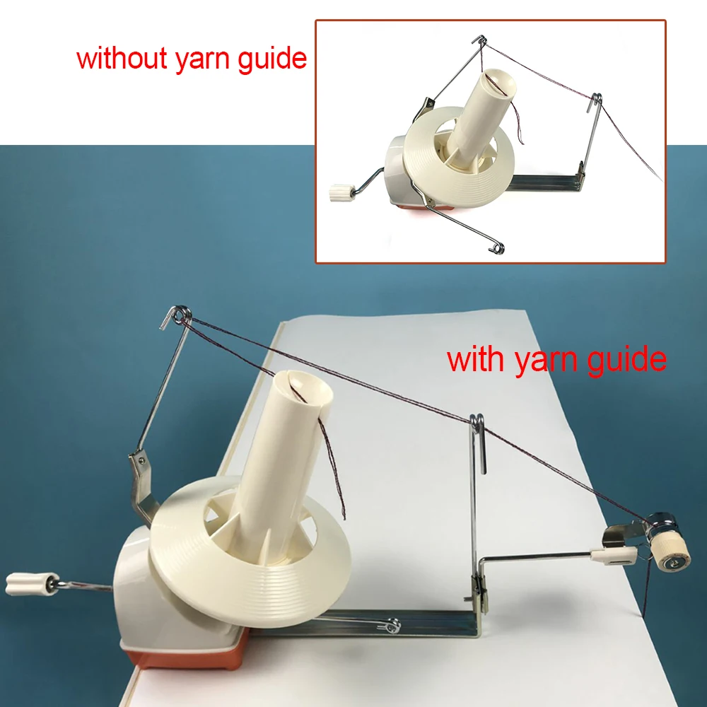 Yarn Ball Winder 18oz Large Swift Yarn Fiber Wool String Ball Winder Hand Operated Center Pull Yarn Ball Winder Tabletop Clamp