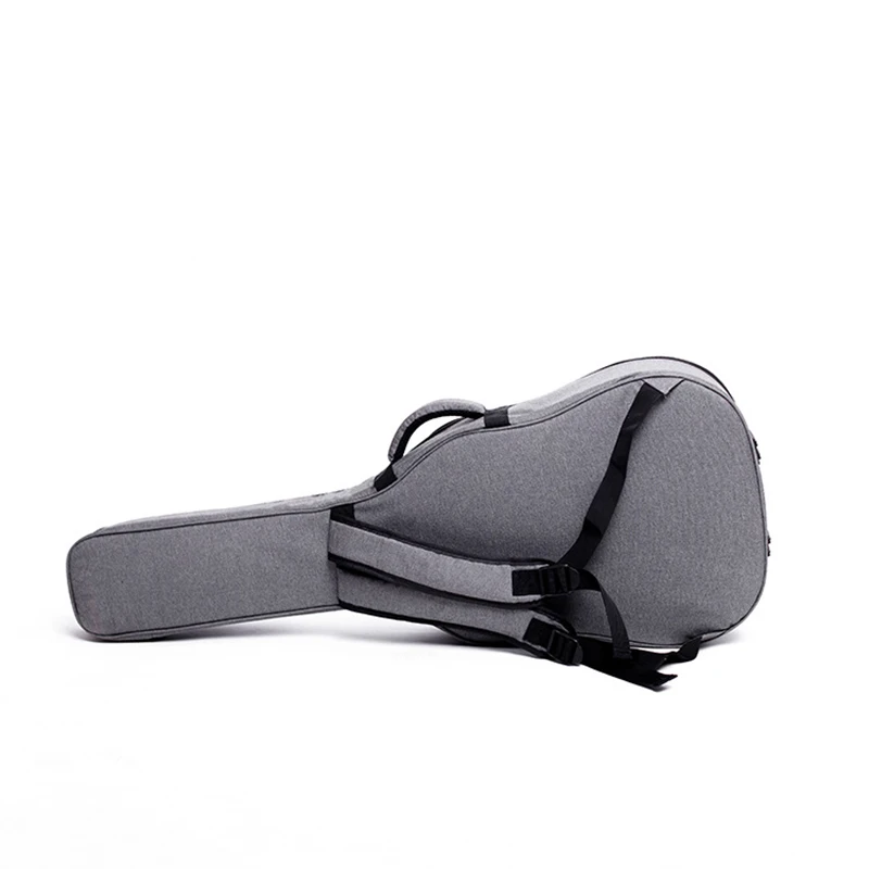 Imagem -05 - Scione Case para Guitarra 41 Polegada 600d Oxford Tecido Clássica Bolsas de Guitarra com Alças Duplas 25 mm Esponja Grossa Mochila Vermelha K196