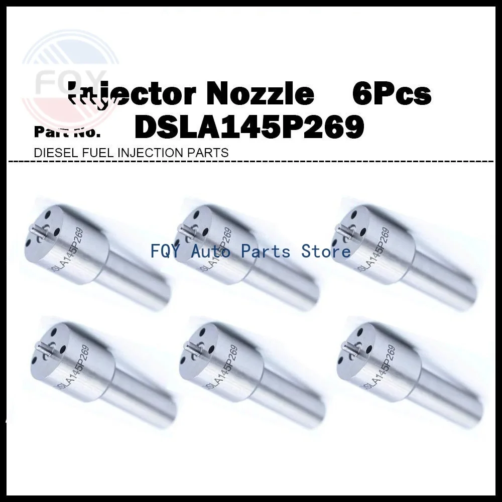 

6X High Quality Diesel Fuel Injector Nozzle DSLA145P269 For MACK E7-350 KBAL137P26 736GB338P2