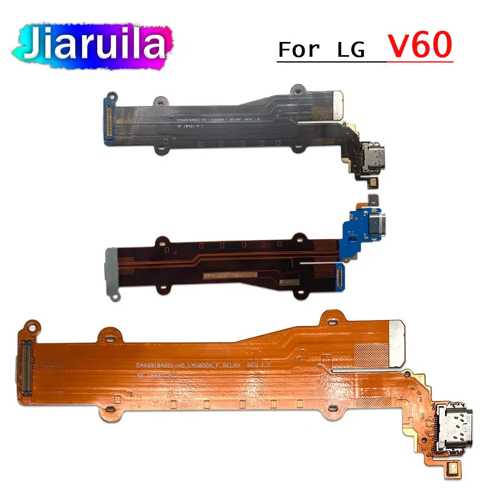 

10 шт. зарядное устройство USB разъем для зарядки порт гибкий кабель с микрофоном для LG V60 5G V600 V600TM V600AM