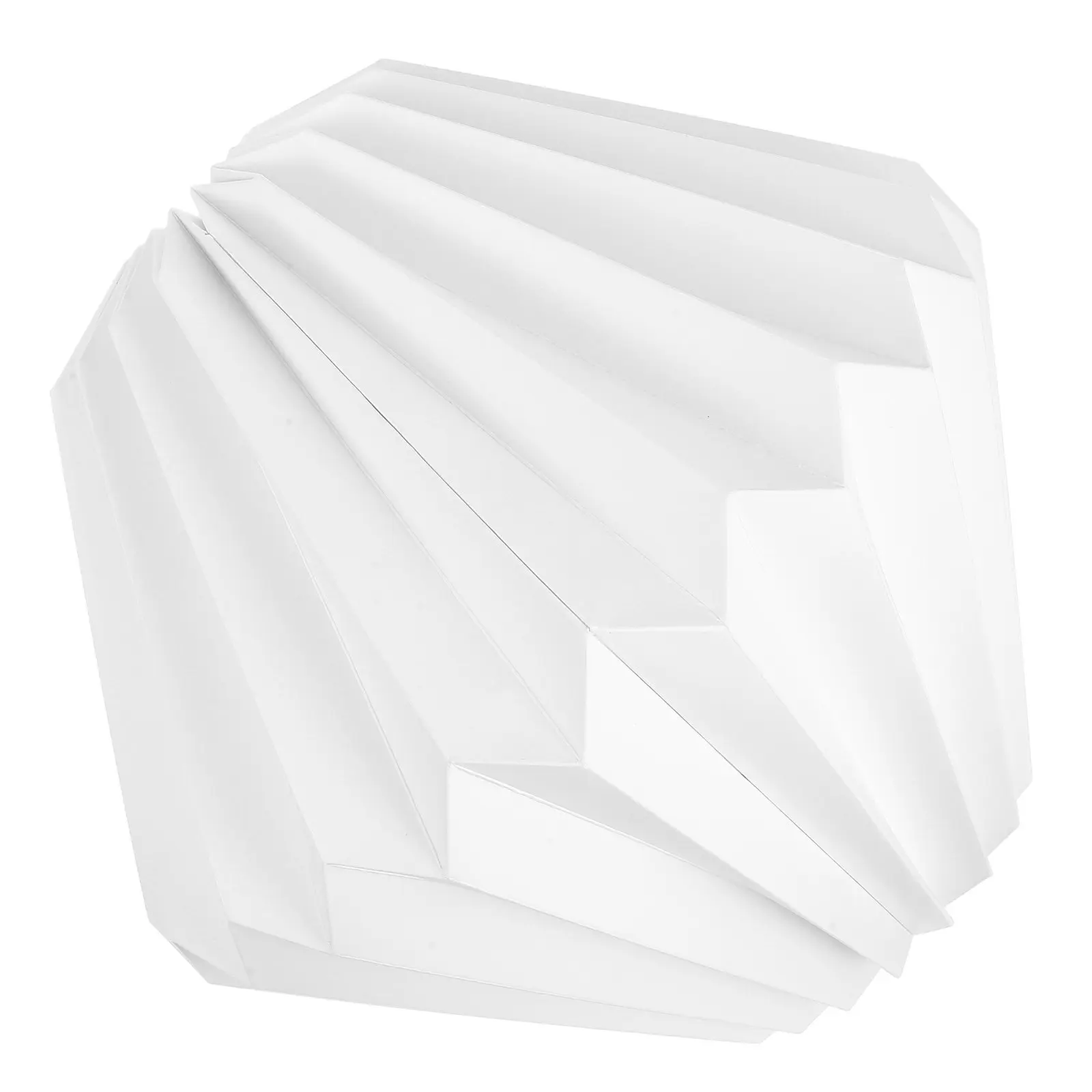 

Складной бумажный абажур в стиле оригами, белый подвесной светильник в скандинавском стиле, декоративный, для дома, офиса, отеля