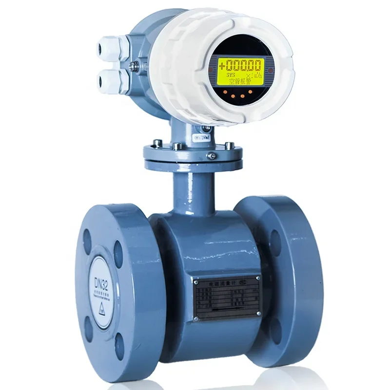 Leading Technology Industrial Flow Meters Meter 4-20mA Chemical Liquid Water Flow Meter