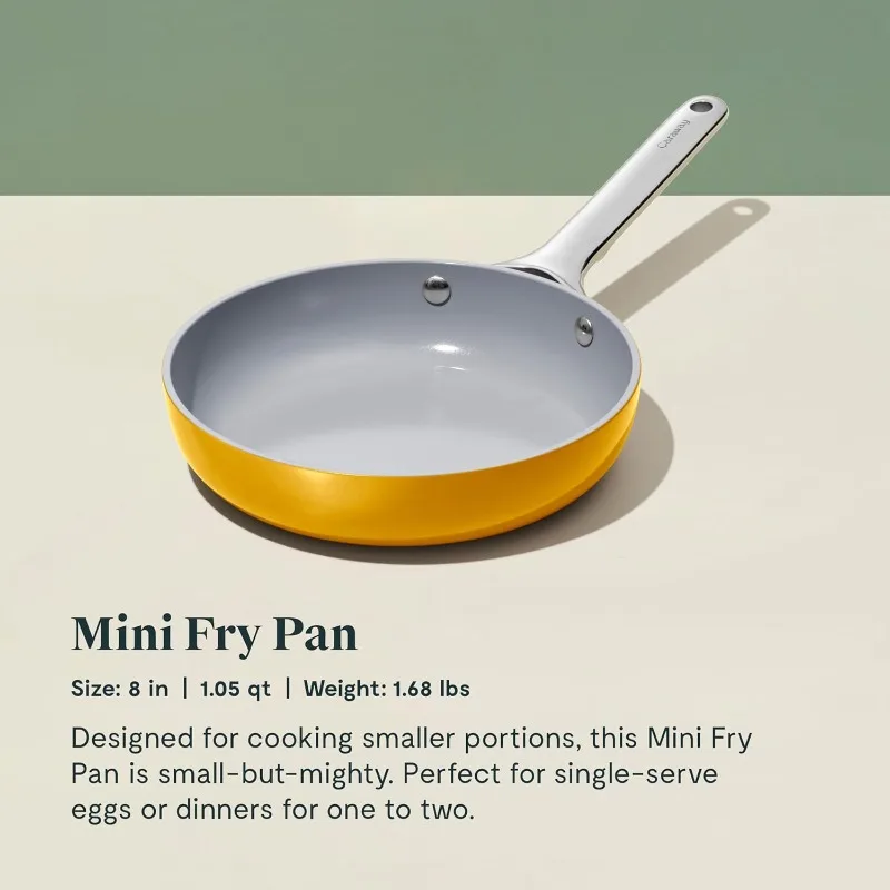 Mini Cookware Set - Non-Stick Ceramic Fry Pan (1.05 qt, 8