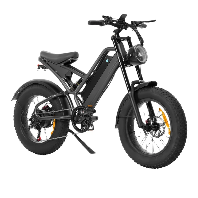 

STLF AiliFe K7 Full Suspension 20" 250w Electric Bicycle 1000w Electric Bike 1000w 48v Eu Warehouse Fat Tire EBike for All Terra