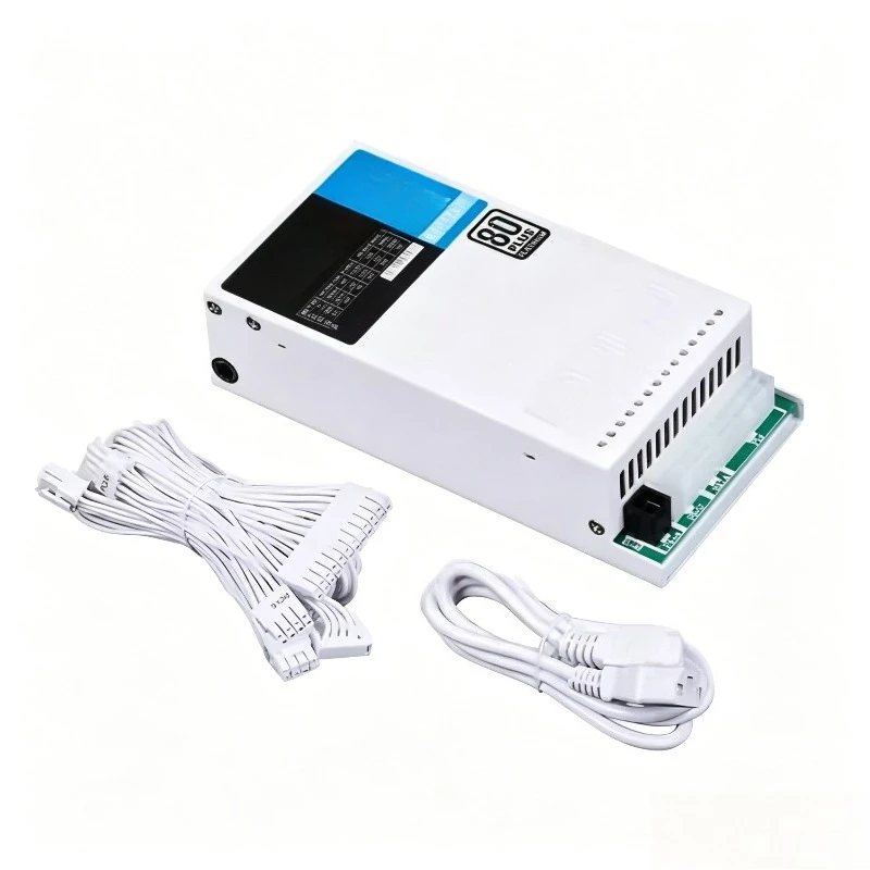 1U Flex Computer Power Supply 500W 600W 700W Full Modular Gold Platinum Rated For Mini Compact Chassis Small Desktop Host