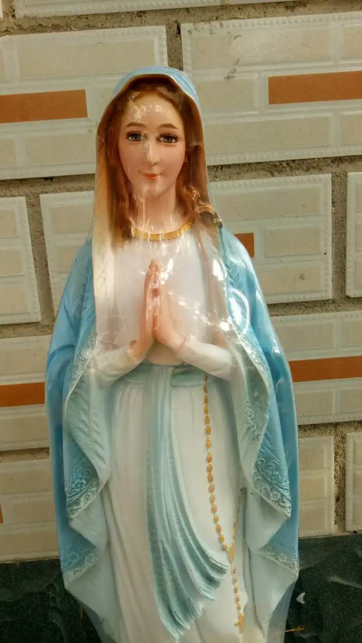 50 large --TOP  Catholic Church Madonna blessing Home Decor Decoration Religious Virgin Mary ceramics statue