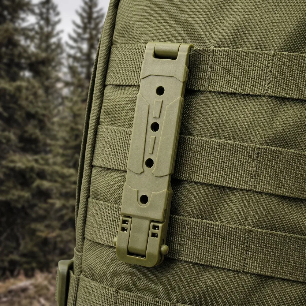 MOLLE-LOKK Waist Clip Pack Attachment Small Holster Mag Pouches Attachment MOLLE CLIP