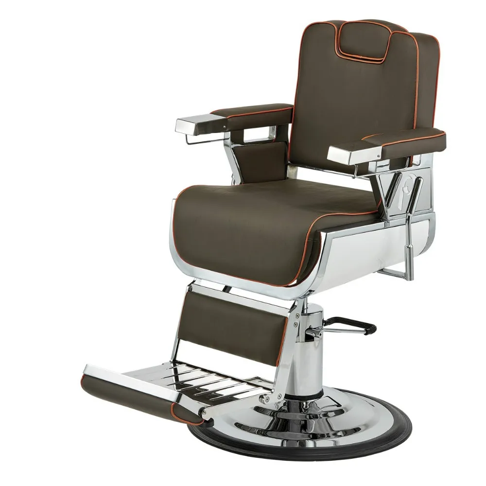 

Brown high quality barber shop chairs for sale heavy salon barber chair