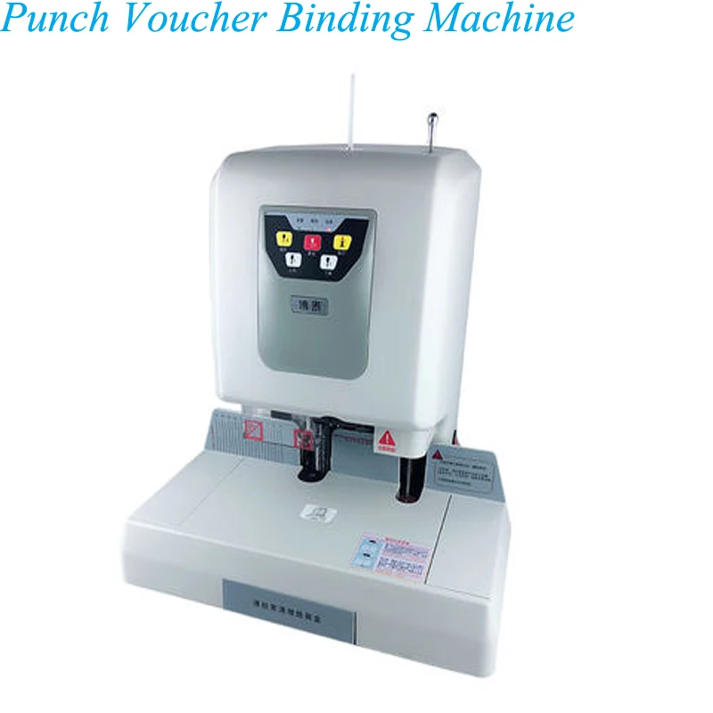 2026 Automatic Voucher Binding Machine Hole Punching Bookbinding Machine Financial Accounting Hot Melt Binding Machine