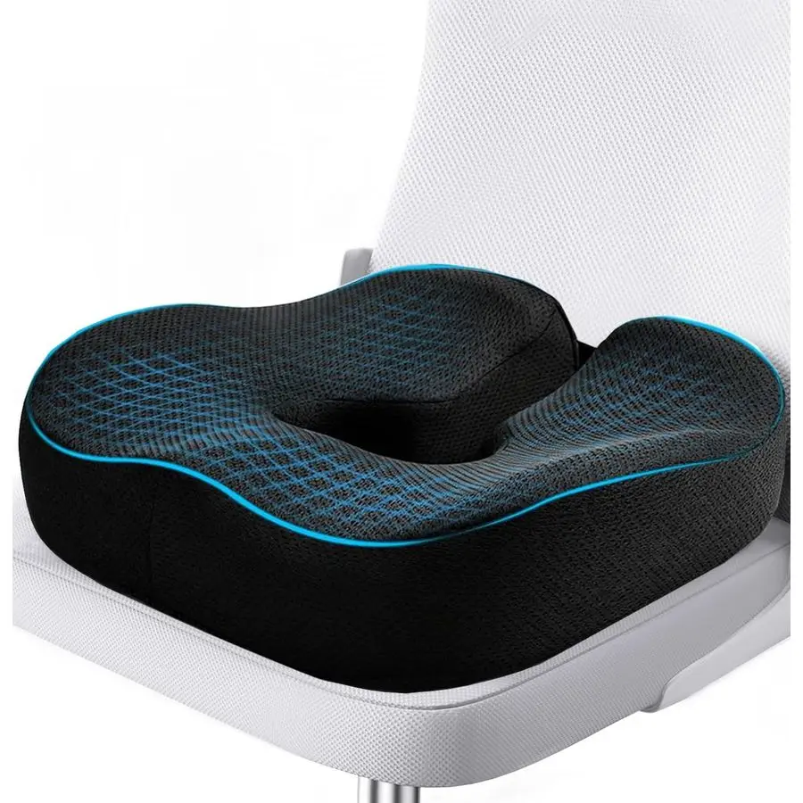 

Подушки сиденья для офисных стульев, ортопедическая подушка сиденья для настольного стула, автомобиля, инвалидной коляски, эргономичная поддержка ишиаса, усилитель бедер Ta