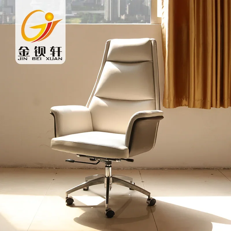 Good quality luxury high back boss executive chairman office chair swivel ergonomic leather office chair with wheels