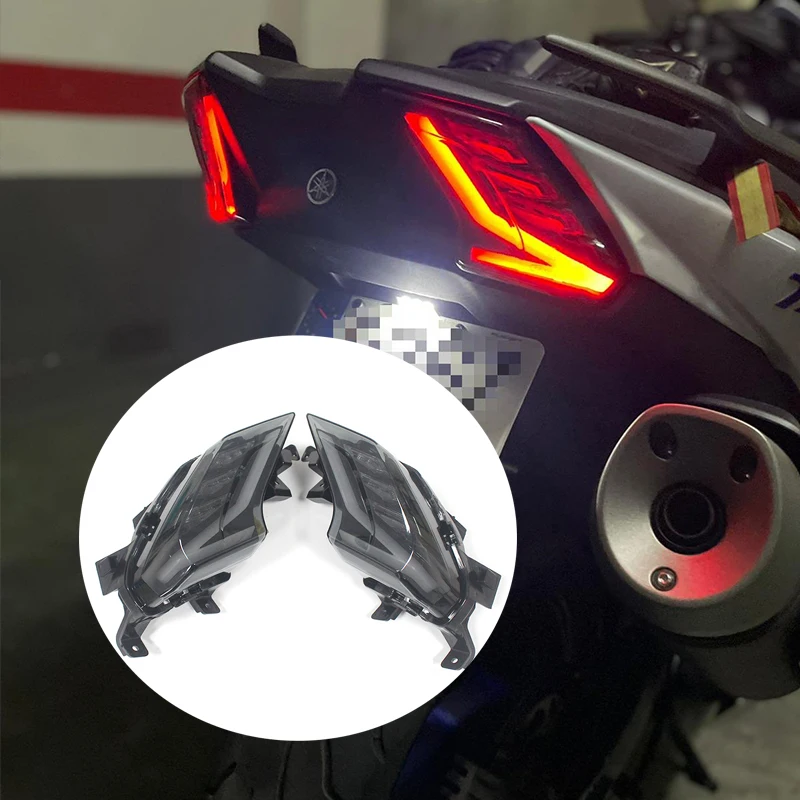 Motor LED Lamp 17-19 TMAX 530 Rear Brake Turn Signal Light Indicators for Yamaha TMAX TMAX530 2017 2018 2019 SX DX Models