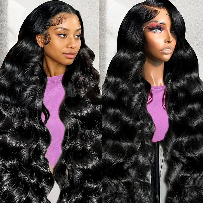 

Парик из натуральных волос 13x6 HD Lace Frontal, 13x4 HD Lace Wigs с предварительно выщипанными прядями для женщин, парик 360 Full Lace Front