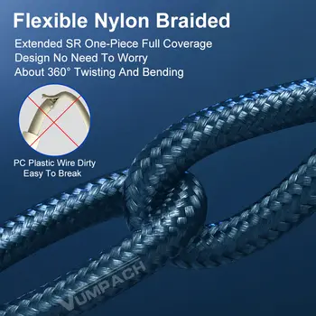 Rychlý USB-C kabel typu C, kabel C, rychlonabíjecí datový kabel, nabíječka pro Samsung S21, Xiaomi Vivio, iPhone 16, 15, Huawei, nabíjecí kabel 10 nejlepší prodej USB kabel typu C - №7