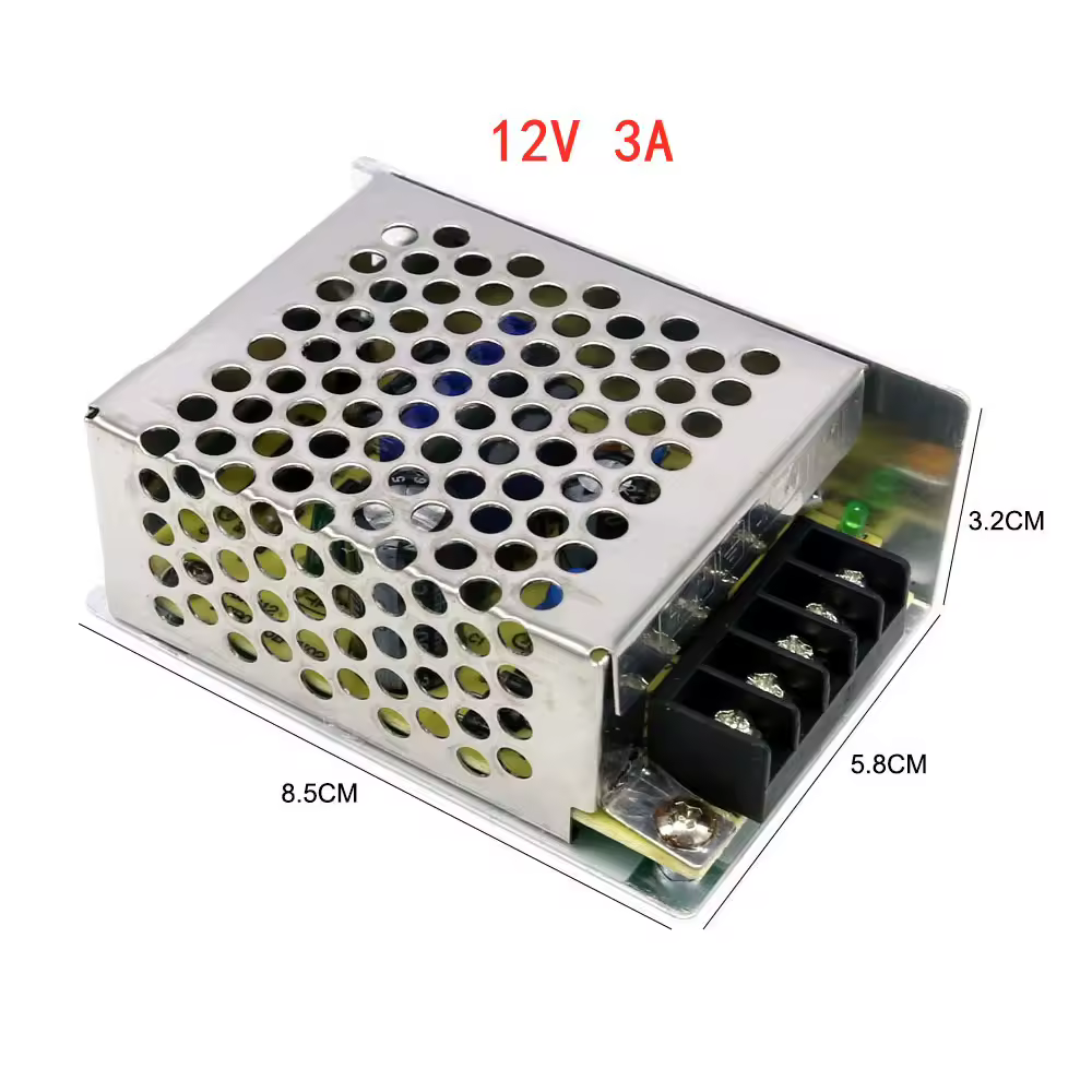 12 V 1A 2A 3A מיתוג אספקת חשמל מקור רובוטריקים AC 220V כדי DC 12 V LED SMPS כוח אספקת 12 V וולט עבור LED רצועת טלוויזיה במעגל סגור