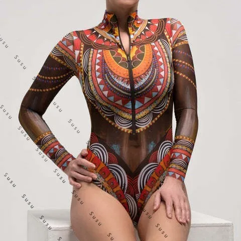 

Внешняя торговля цельный солнцезащитный крем с длинными рукавами фиксированная сетчатая пряжа русская интернет-знаменитость популярный костюм для серфинга женский купальник swi