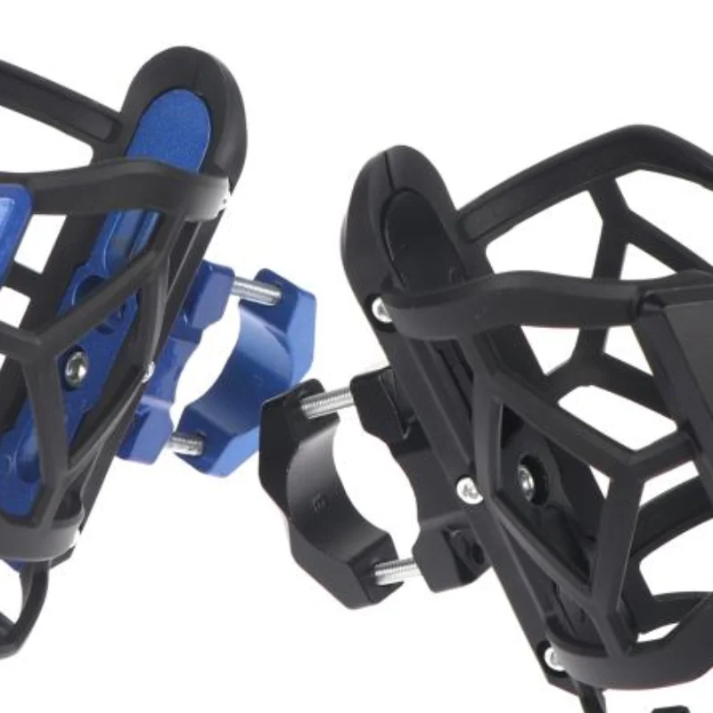 Universal Motorcycle Water Bottle Holder Durable Construction Adjustable Mount For Motorbike Rides Road Trips Travel