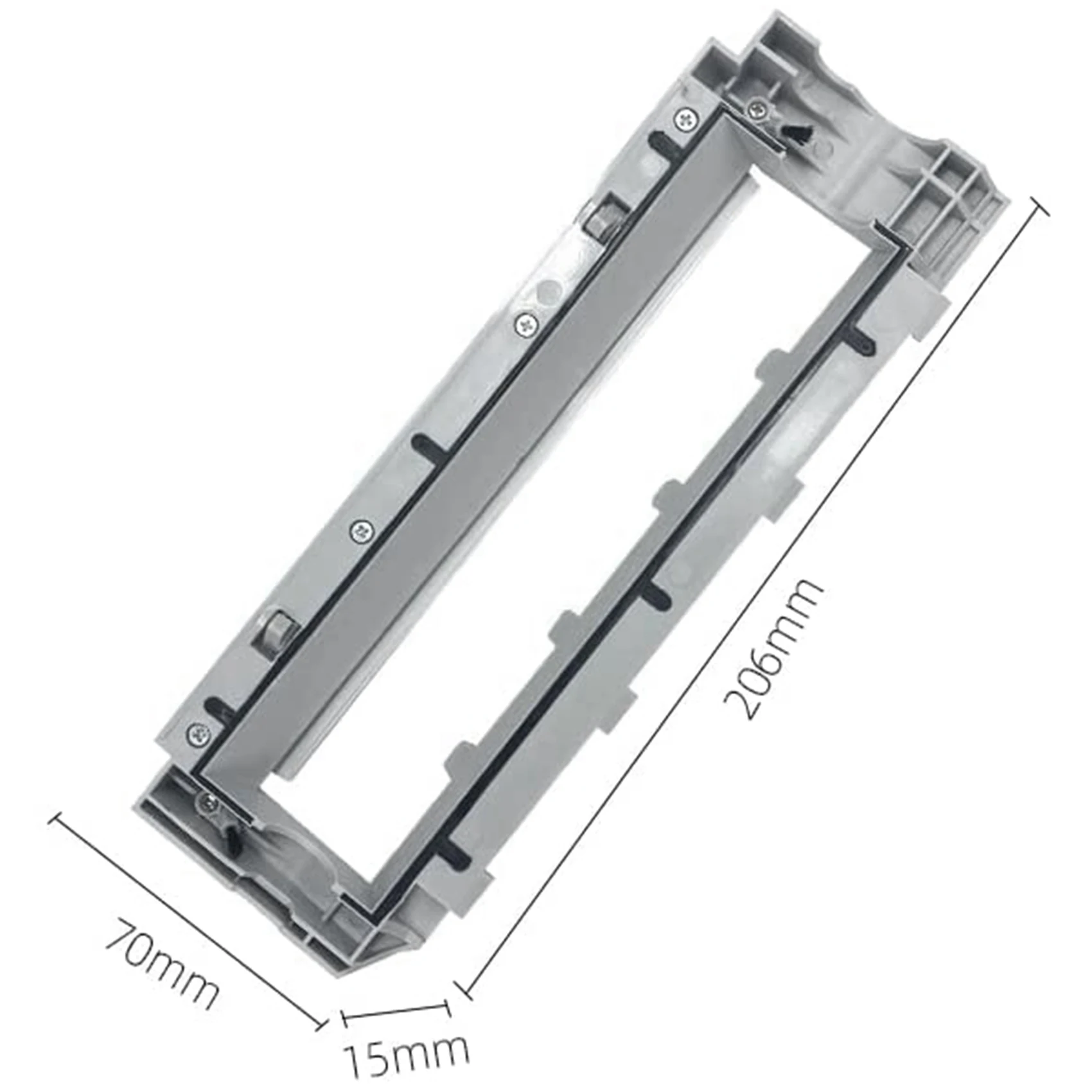 Vacuum Cleaner Brush Cover Main Robot Vacuum Cleaner Replacement Part Accessory for Roborock S7 / T7S / T7S Plus