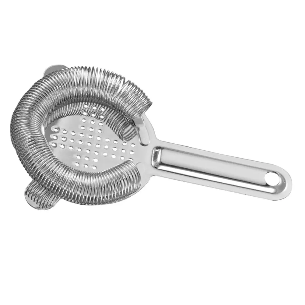 

1Pcs Stainless Steel Bartender Ice Strainer Smooth Surface Easy to Clean Ice Filter Tool for Bar Restaurant Home Use