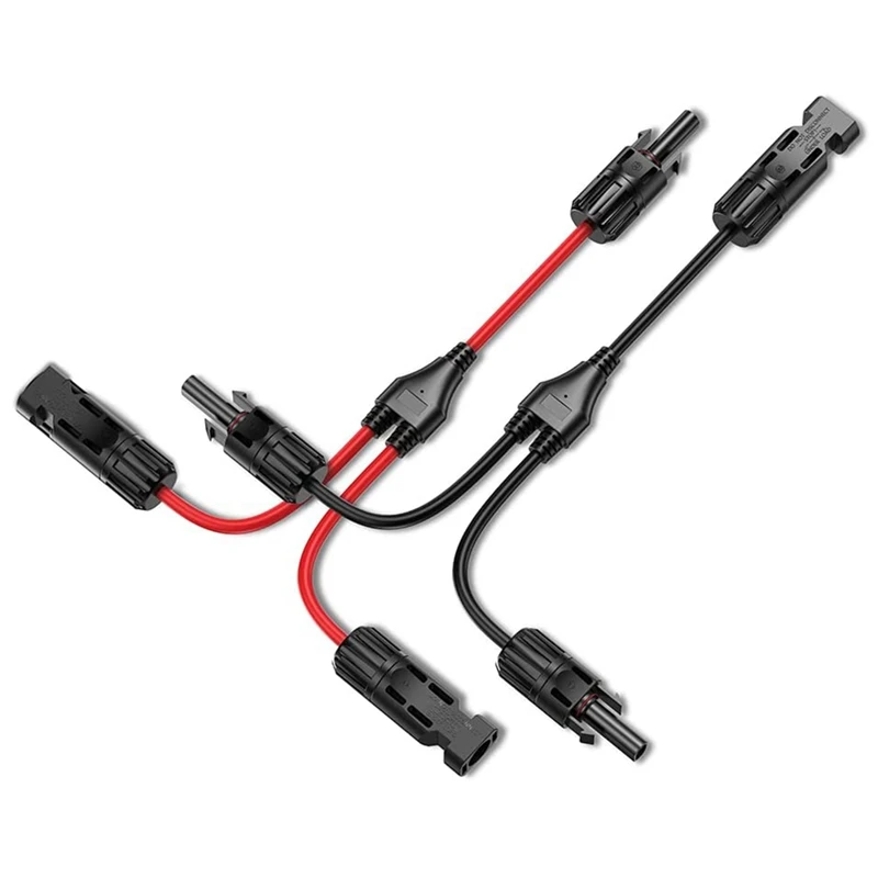 ตัวเชื่อมสายไฟโซลาร์ Y สาขาพลังงานแสงอาทิตย์สายเคเบิลอะแดปเตอร์แบบขนานในคู่สำหรับบานหน้าต่างพลังงานแสงอาทิตย์ปลั๊กสายเคเบิลชุดกล่องเครื่องมือ