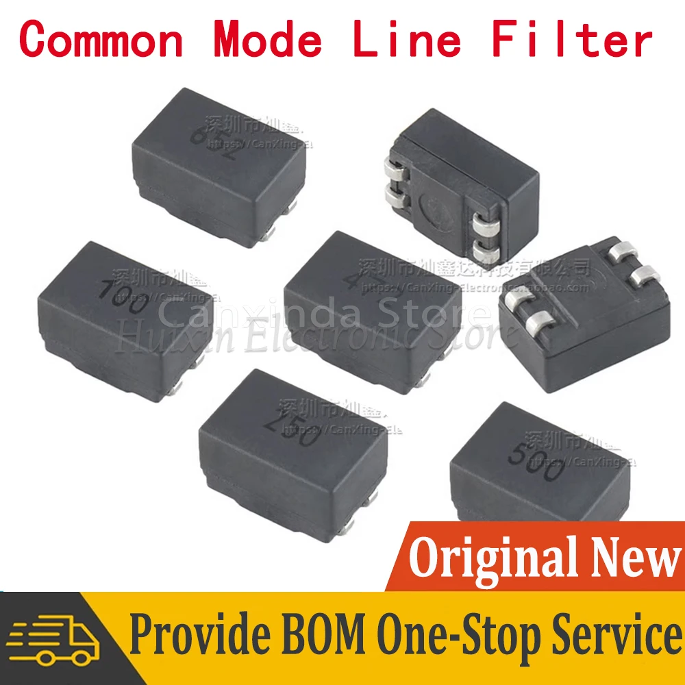 5pcs 0905 Common Mode Inductor Inductance Molding Choke Coil Power Filter SMD 10uH 25uH 50uH 250uH 470uH 500uH 1000uH 2000uH