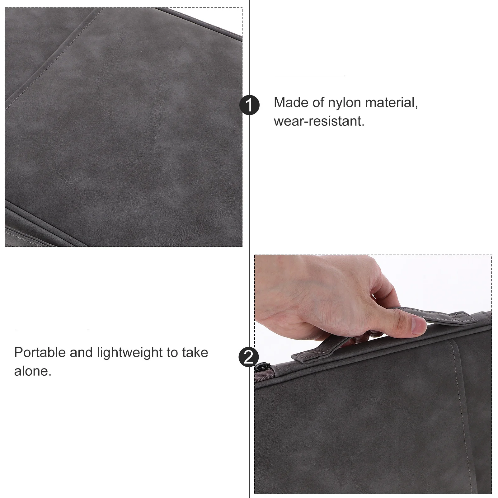 

Laptop Bag Nylon Portable Lightweight Laptop Case Travel Office Computer Carrying Pouch Shockproof Protective Sleeve for Women