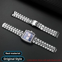 For Tag Heuer Cbl2111 Cbl2115 Cbl2180 Stainless Steel Watch Strap 22mm Men's band Monaco Metal Watchband Folding buckle Bracelet