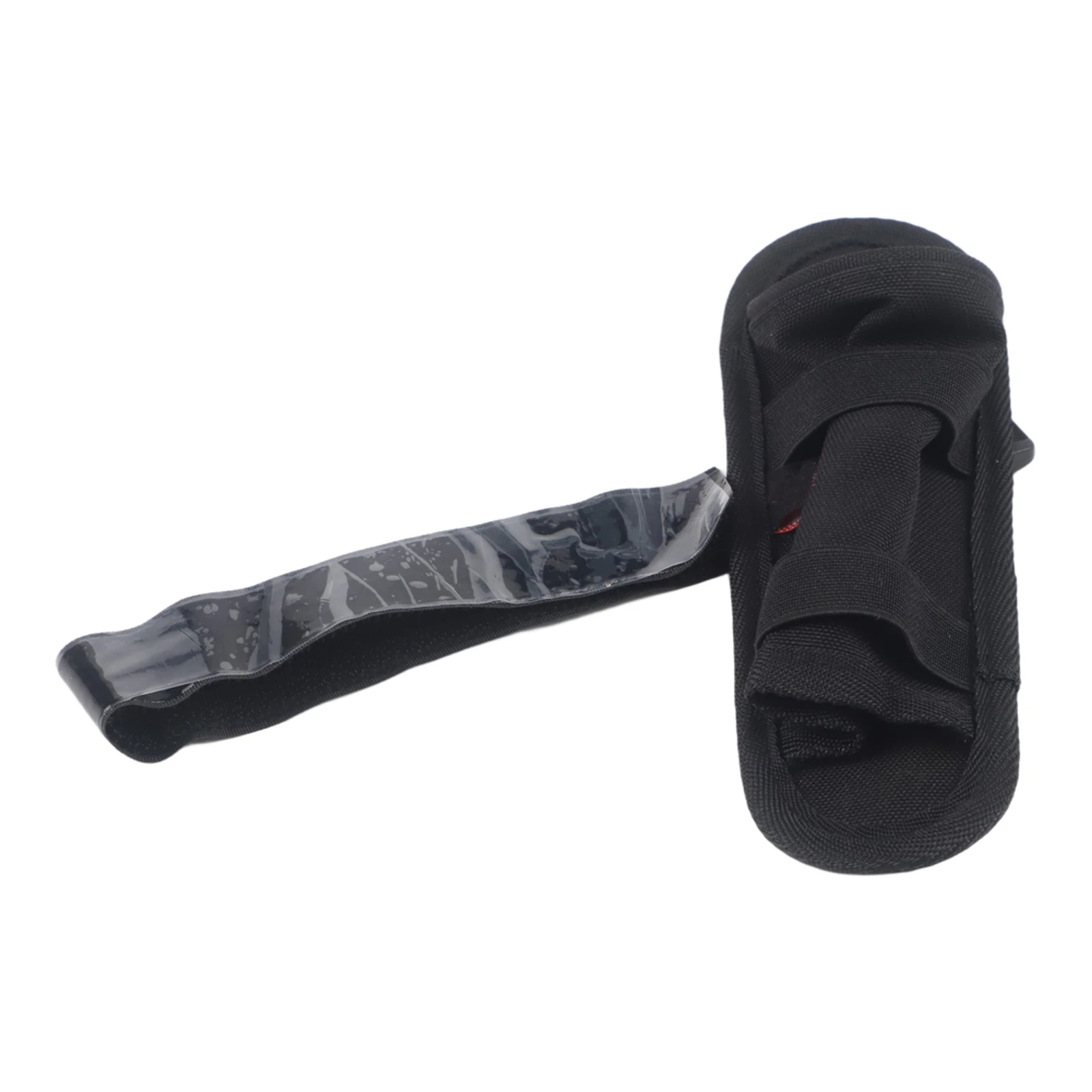 Adjustable Microphone Strap Holder Bag Featuring Thickened Nylon and PP Support Plate for Stability with Wireless Microphones