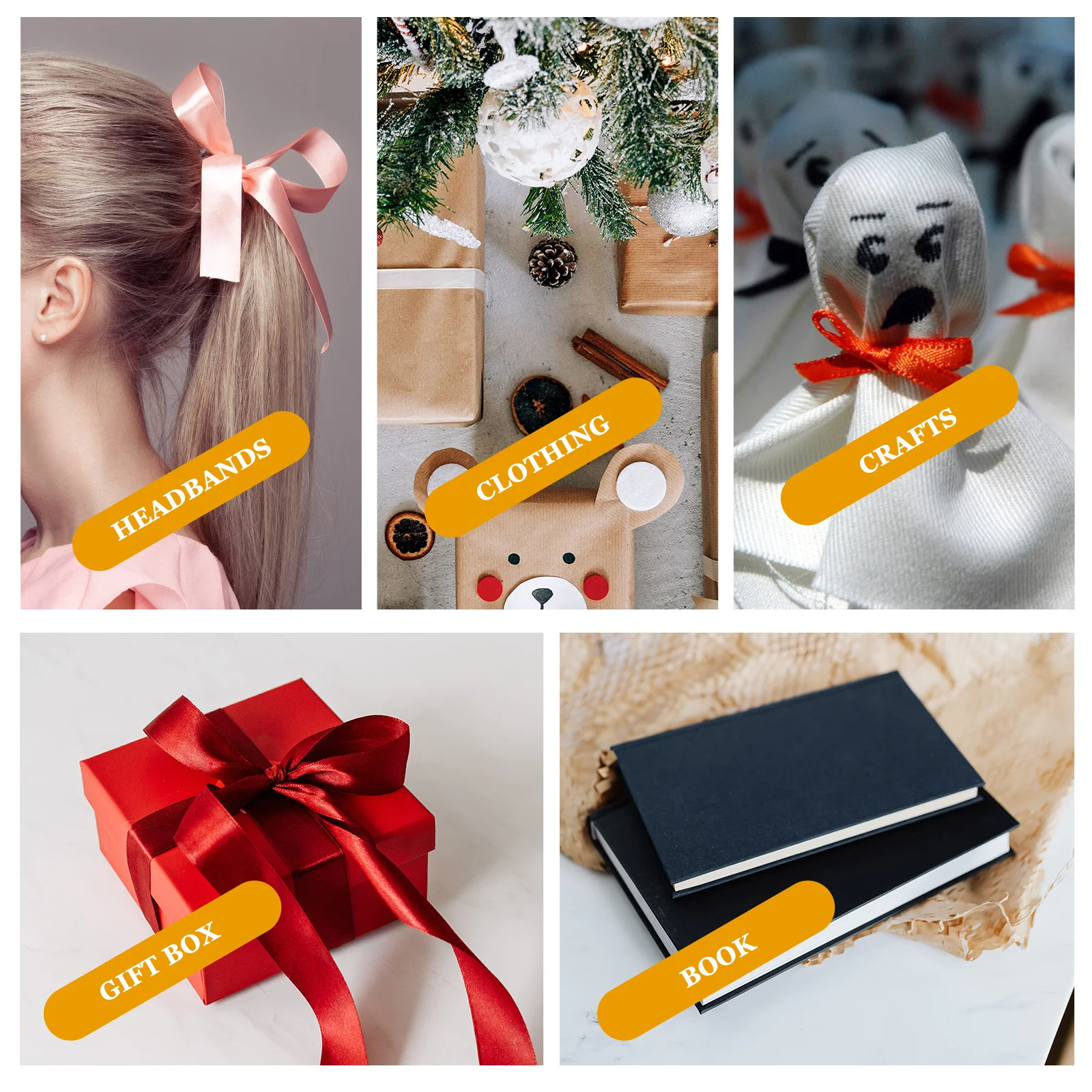 

1 Rugby Ribbon Polyester Decorative Ribbon Roll for DIY Gift Packing Party Craft Making DIY Crafts Making Ribbon,