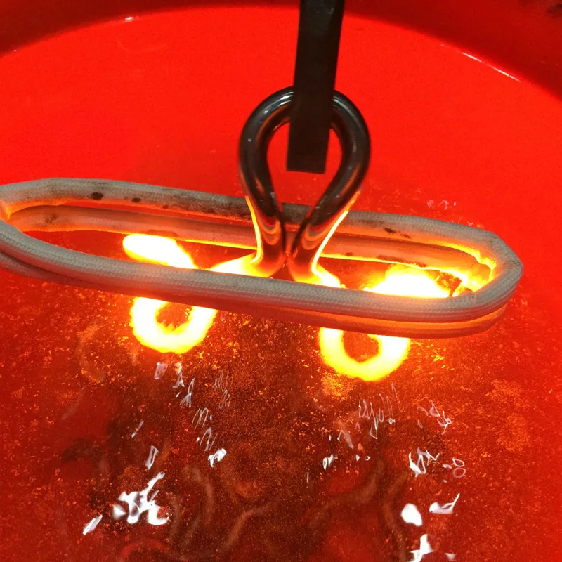 Attrezzatura di riscaldamento a induzione ad alta frequenza per macchina per tempra a caldo in metallo 15-80KW