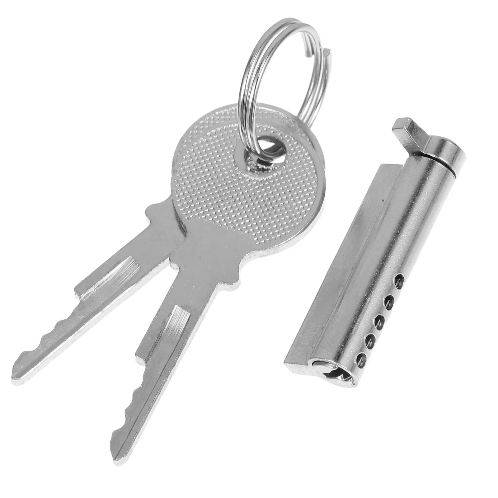 

Freezer Door Lock Heavy Duty Refrigerator Lock Cylinder 35mm 2 Keys Glass Door Hardware for Fridge Cabinet Supermarket Security