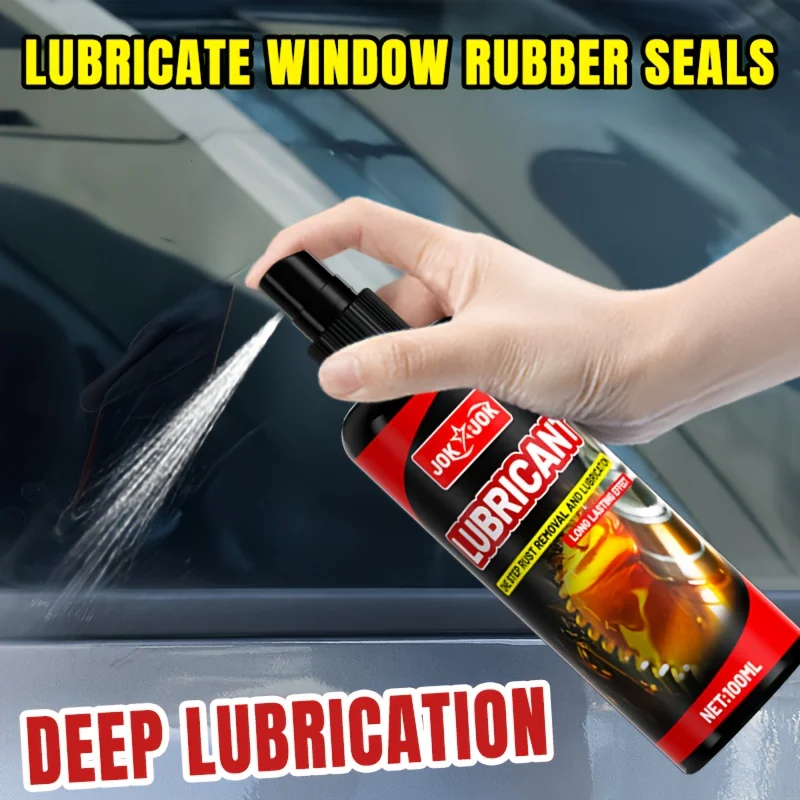 Automobile Lubrication Spray-All-Weather Anti-Friction Oil, Suitable for Multi-Purpose Metal Protection of Car Door Hinges, Lock
