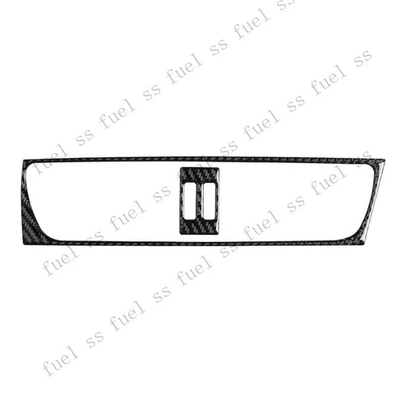 S+ Carbon Look Center Air Conditioner Vent Outlet Cover Trim For Audi Q5 B7 2009-17