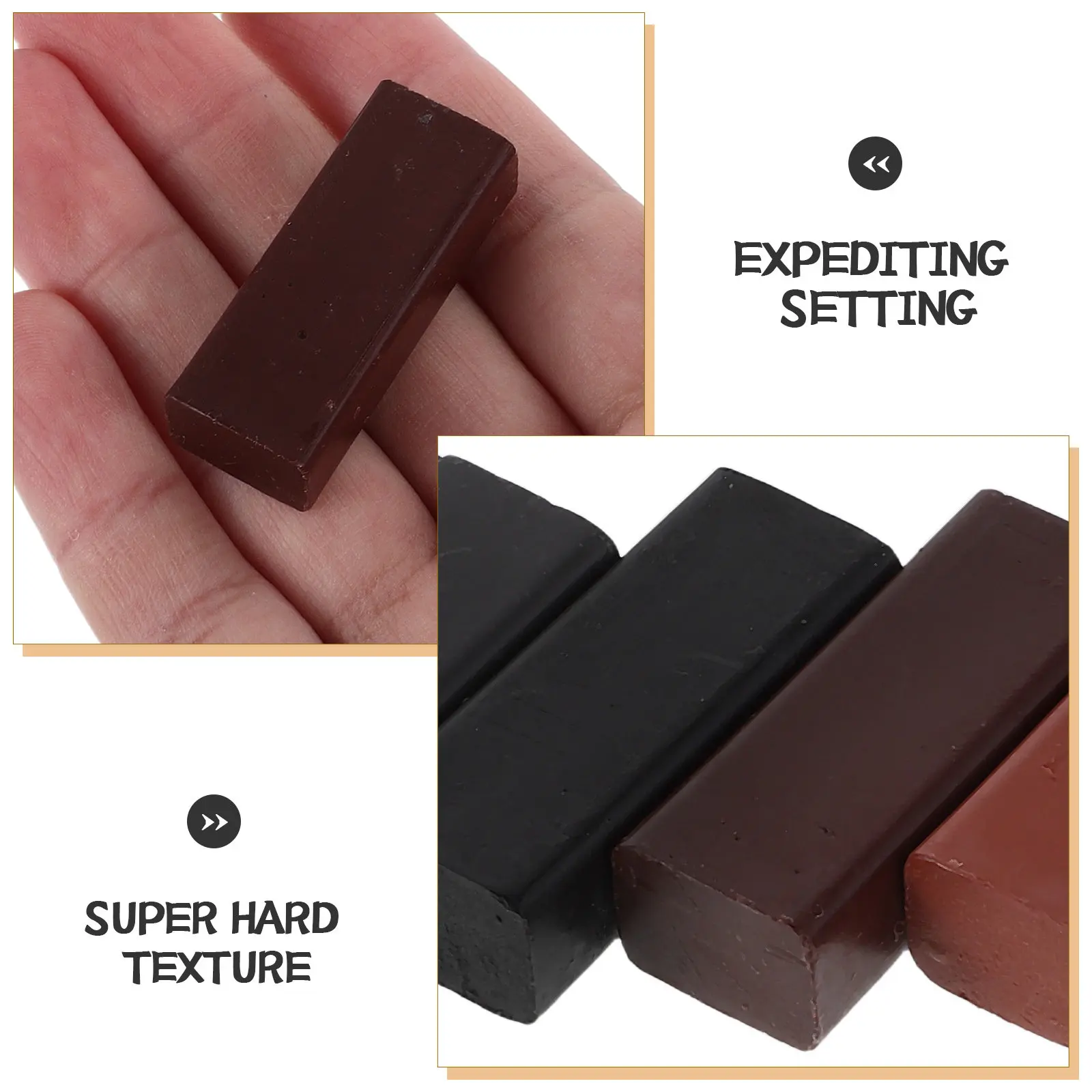 7Pcs Wax Filler Sticks for Wood Repair Universal Touch-Up Crayons Hard Wax for Dents on Floors Wood Repair Crayon view 4