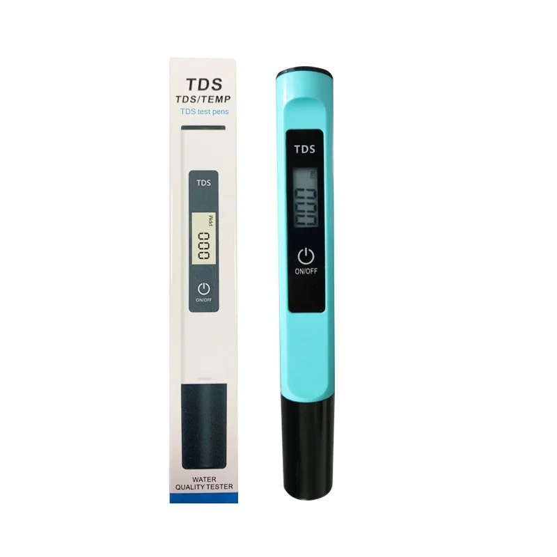 TDS Meter Digital Water Tester 0-9990ppm Drinking Water Quality Analyzer Monitor Filter Rapid Test Aquarium Hydroponics Pools