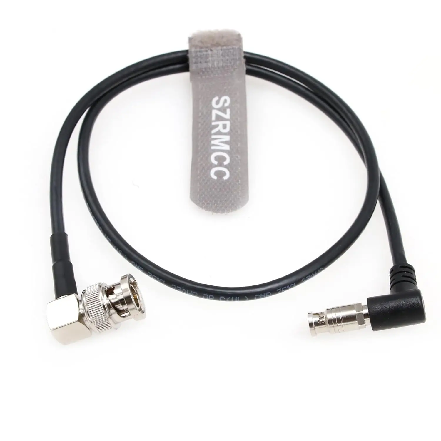 

12G SDI BNC Cable UHD 4K Micro BNC to BNC Male 75 Ohm High Density Video Coaxial Cable for Blackmagic Video Assist 5" Monitor