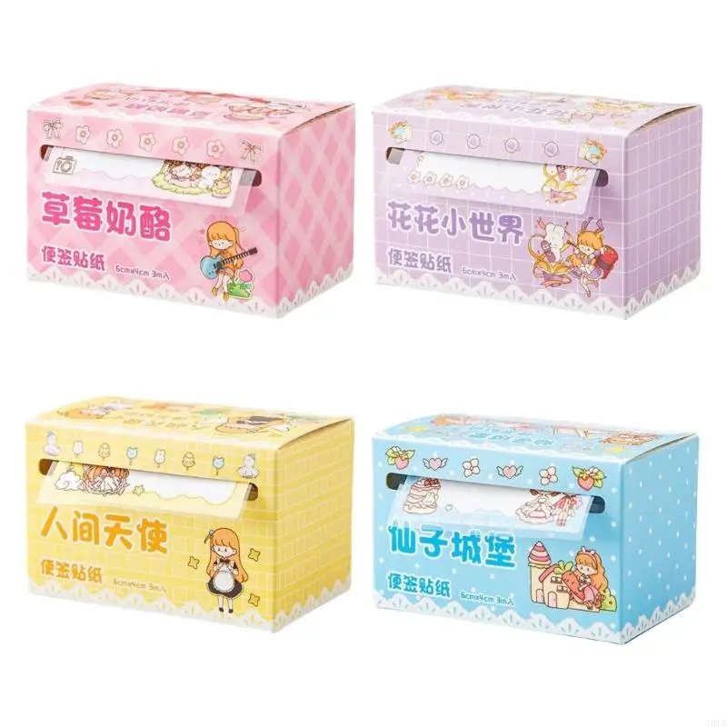 G8TA -Klebernotizen 6x4cm Adheise Notpapier Memo Pad für Schulbüro