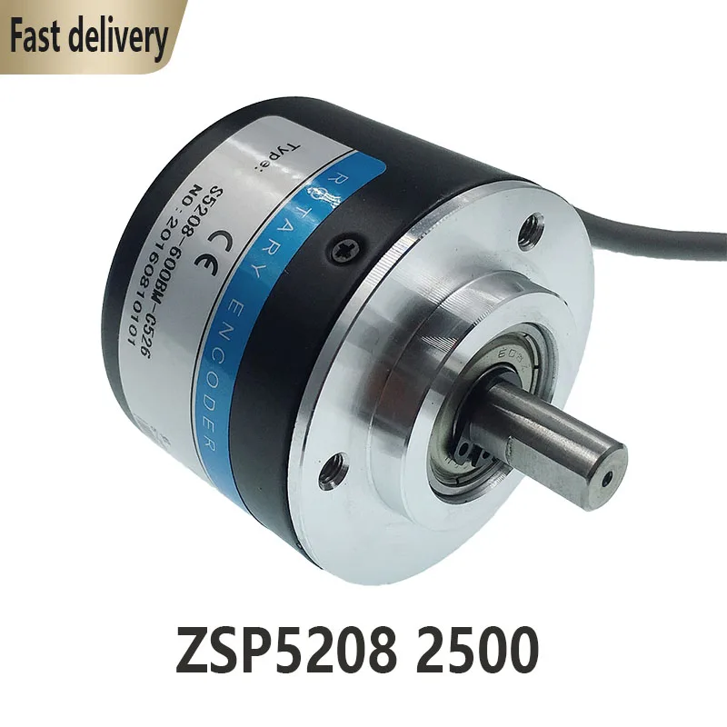 New and original Incremental Photoelectric Rotary Encoder ZSP5208 2500 Pulse 2500ppr ABZ 5-24V