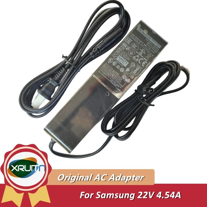 

Genuine 22V 4.54A 100W A10024_APN AC Adapter Charger For Samsung Monitor Power Supply BN44-01137 R. A.