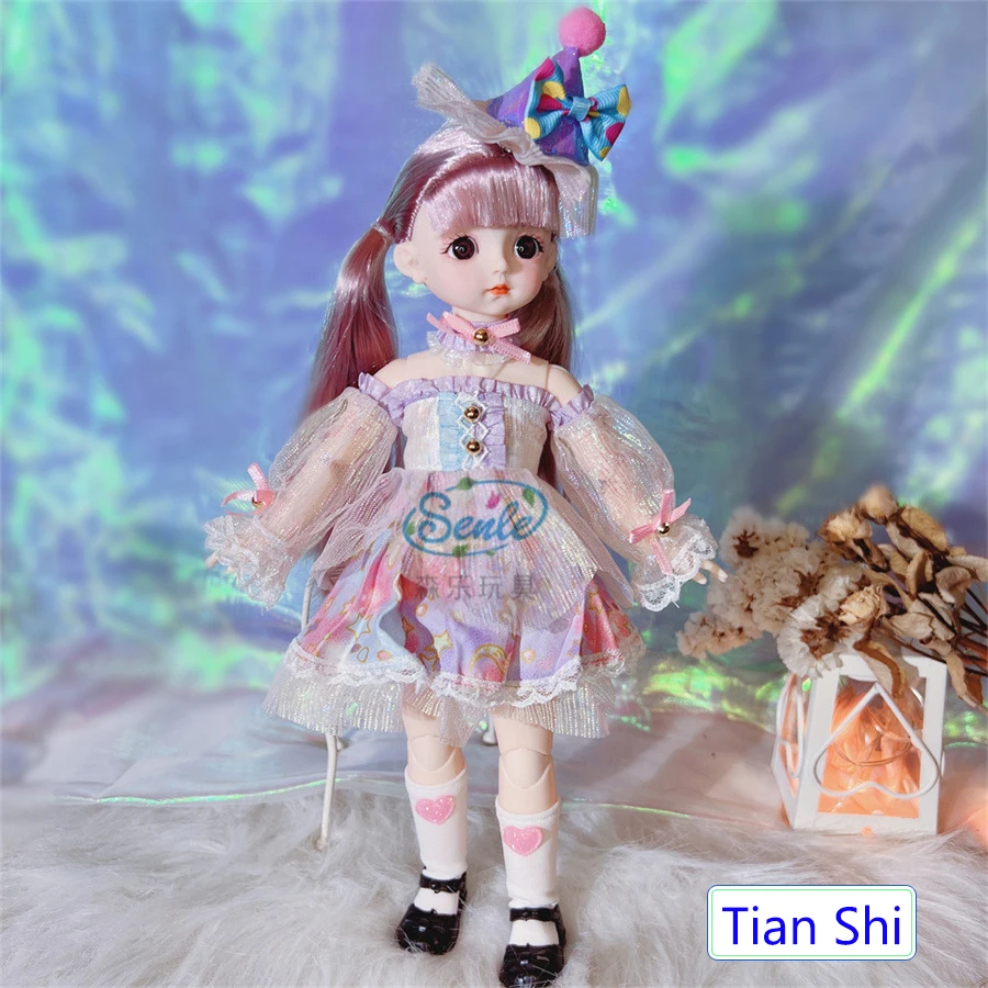 30 cm Puppe mit Kleidung für Kinderspielzeug Mädchen 6 bis 10 Jahre 1/6 Kleidung für BJD-Puppen Puppenhaus-Zubehör – Detail 22
