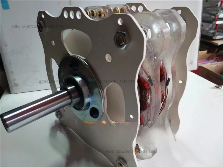 

Study on diy low-speed brushless wind energy of high-power superimposed disc permanent magnet coreless generator